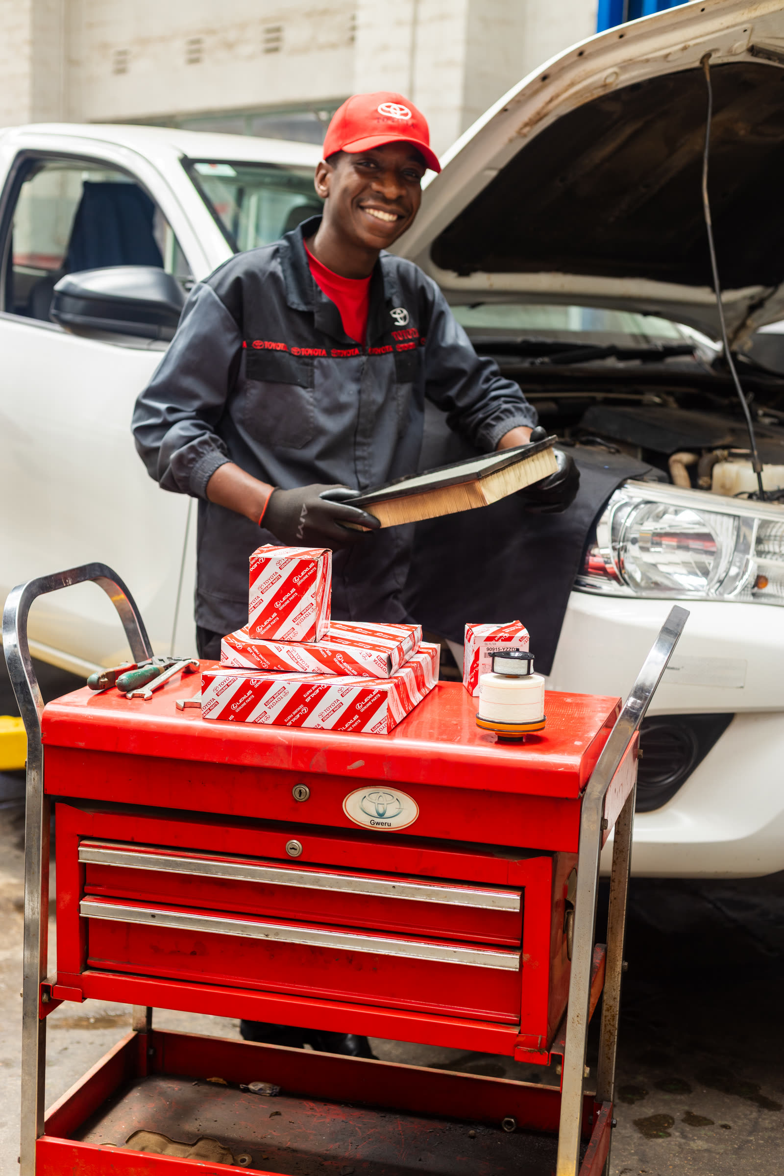 Genuine Toyota parts at Gweru Toyota